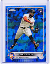 2022 Topps Chrome Update Sapphire Heliot Ramos RC Rookie Card Giants