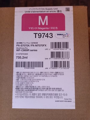 Epson T9743 Tintenpatrone C13T974300 Magenta für WorkForce Pro WF-C869RDTWFC