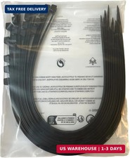 48 Inch Extra Long Zip Ties Heavy Duty For Outdoor Use,175 Pounds Tensile Streng
