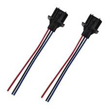 9008 H13 Car Headlight Connector Light Bulb Socket Adapter with Extension Male