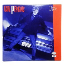 Carl Perkins Signed Autographed Record Album LP ACOA PSA
