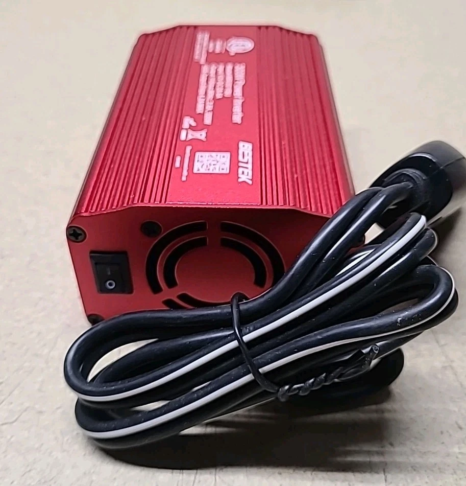 BESTEK 300W Car Power Inverters DC 12V to AC 110V Converter 2 Ports USB Outlets - Image 4 of 4
