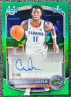 CJ Ingram 2025-26 Bowman #CPA-CI Green Refractor Auto /99 (AU)