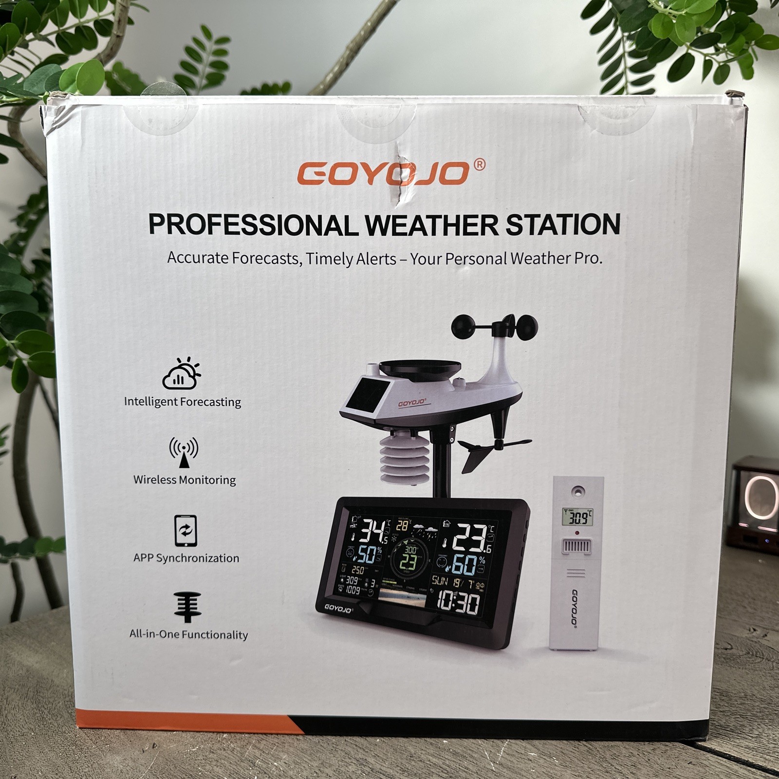 7-in-1 Outdoor Sensor,  App, Color Lcd Display