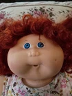 Cabbage Patch Girl Doll Red Cornsilk Hair
