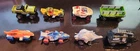 6 Hot Wheels & Various LOT Jurassic Dinosaur Rescue SUV Vintage 1/64 Vehicles