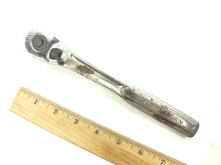 CRAFTSMAN 3/8" DRIVE RATCHET SOCKET WRENCH QUICK RELEASE LONG HANDLE USA 44808