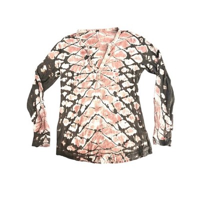 Young Fabulous & Broke Tie Dye Long Sleeve Top XS Boho