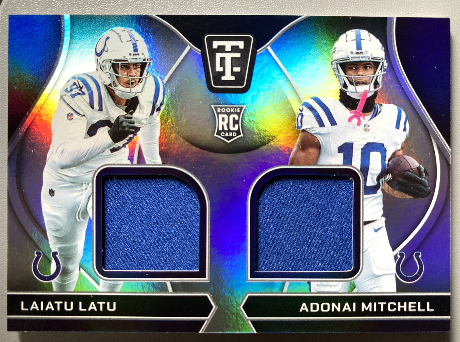2024 Totally Certified Dual-Patch RDS-IND Laiatu Latu & Adonai Mitchell RC