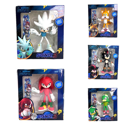 Sonic Spielzeug Set Figuren Sammlung Shadow Tails Amy Zubehör Action Cartoon