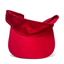COBRA Youth Visor Hat Boys Red Adjustable Cap