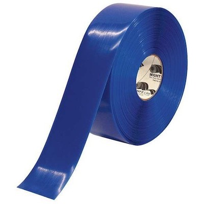 Mighty Line 3Rb Industrial Safety Floor Marking Tape Vinyl Blue, 3'' W X 100 Ft.