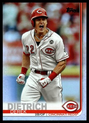 Derek Dietrich Cincinnati Reds 2019 Topps Update Rainbow Foil #US35