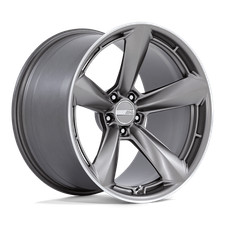 20x11 American Racing TTF Matte Anthracite With Machined Lip Wheel 5x115 (-6mm)