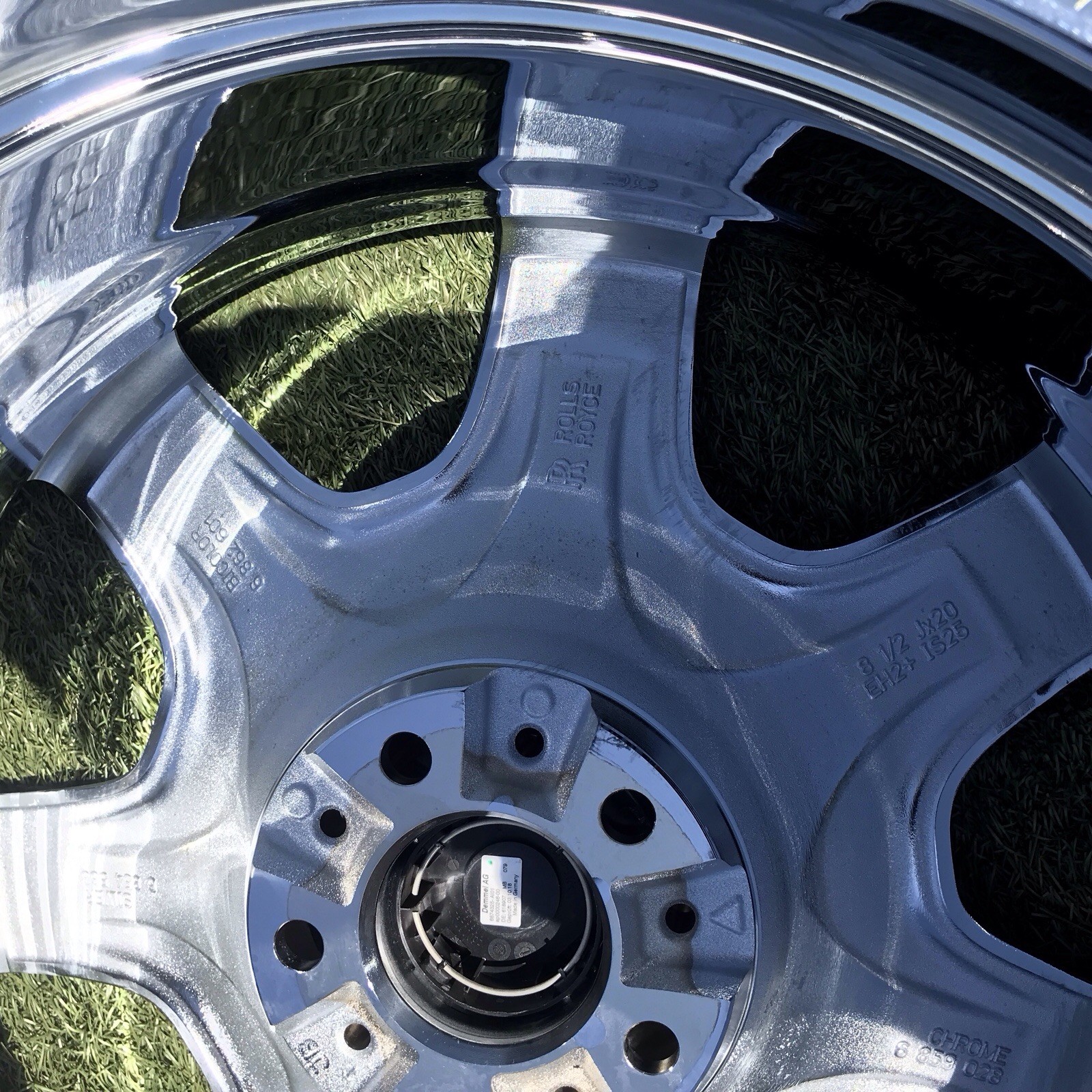 Rolls-Royce 20 Wheels Set of 4 Chrome