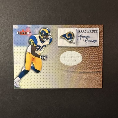 2000 Fleer Tradition - Genuine Coverage Isaac Bruce (MEM)