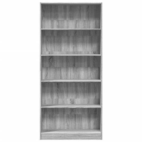 Großes Bücherregal | 80x176 cm | Aktenregal | Highboard | Büroregal | Holzregal - Bild 4 von 119