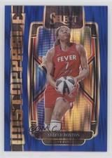 2024 Panini Select WNBA Unstoppable Blue Flash Prizm 63/99 Aliyah Boston 13ql