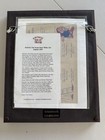 Reproduction Antique VTG 1938 Bullock’s Tea Room LA Snow White Kid’s Menu Framed — photo 3