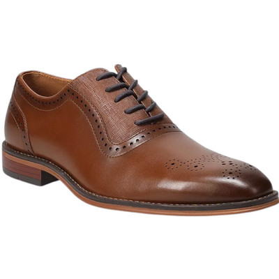 Paulo Brogue Men's Dress Shoes By Apt. 9   Color = Cognac   Size 8, 11.5, 12