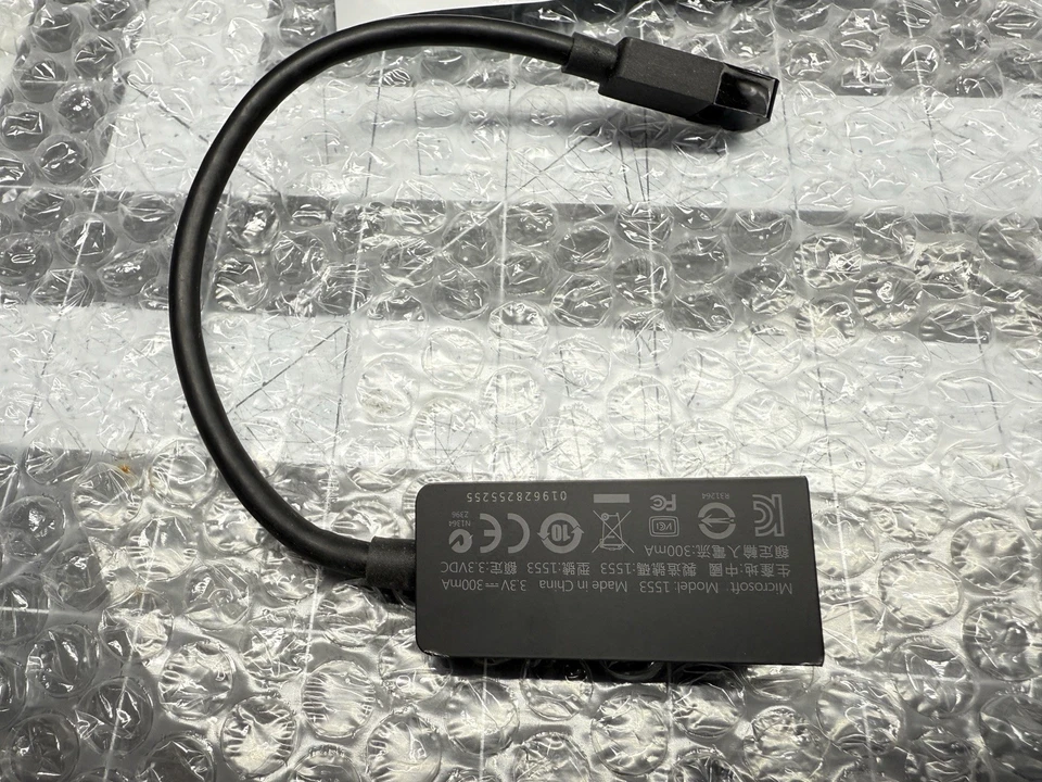 Genuine Microsoft Mini DP DisplayPort to HDMI 1553 Adapter for Surface Pro ~Used - Image 2 of 2