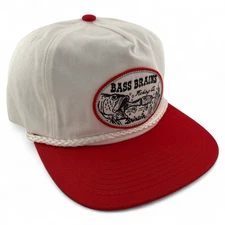 Brixton Company x Bass Brains Swim HP Rope A-Frame Snapback Adjustable Hat Cap