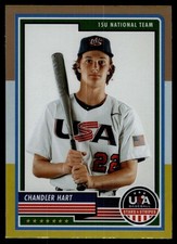 2023 Panini Stars & Stripes CHANDLER HART BRONZE SILVER & GOLD PRIZM #28