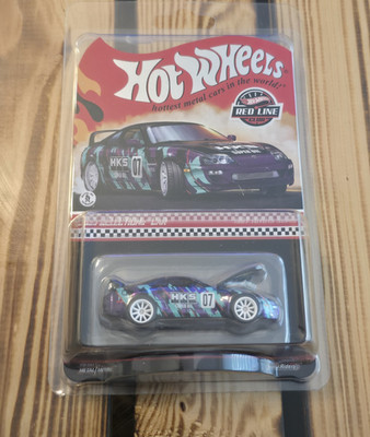 Hot Wheels Red Line Club 1997 Toyota Supra HKS lila JCP18 OVP Blister