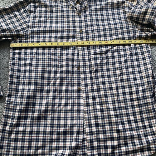 LL Bean Shirt Mens Large Wrinkle Free Plaid Outdoor City Nature - Picture 4 of 7