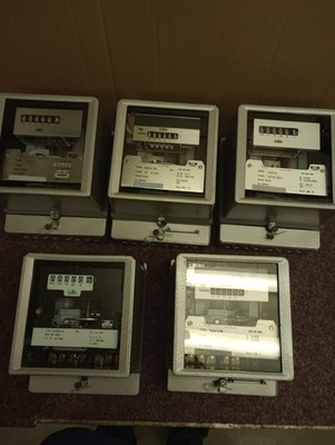 GEC 3 PHASEN STROMZÄHLER CT OP 100,150,200 ODER 300/5AMP C/W CTs