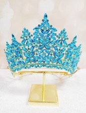 Mermaid crown, Fairy headpiece, bridal wedding crown, stunning gold crown