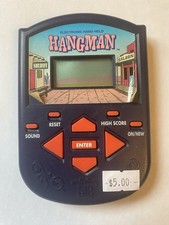 VINTAGE Milton Bradley MB Hangman Electronic Handheld Game 1995