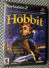 The Hobbit Sony PlayStation 2 PS2 Lord Of The Rings No Manual Near Mint Disc