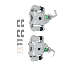 2pcs Rear Brake Caliper for Hyundai Tiburon 2004-2008 19B3302 19-B3303 w/Bracket