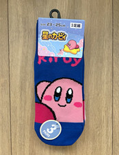 Kirby Character Low Cut Socks 3 Pairs Lightweight bought in Japan