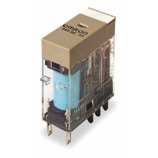 Omron G2r-2-S-Dc24(S) Plug-In, General Purpose Relay, Square, 5 A, 8 Pins,