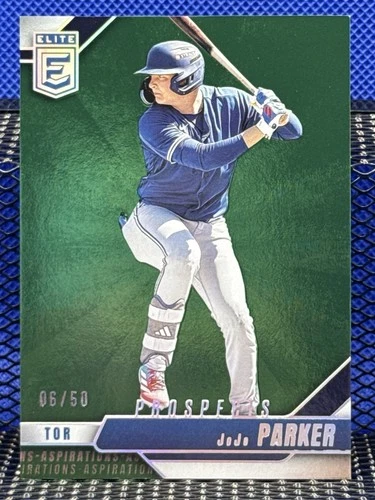 2026 Panini Donruss Elite JOJO PARKER Toronto Blue Jays Green Foil 06/50