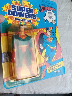 Vtg Kenner DC Superpowers Superman 1984 NEW--KENNER SUPER POWERS SUPERMAN NEW