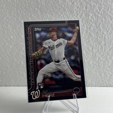 2025 Topps Series 1 - DJ Herz #287 Black /74 (RC)