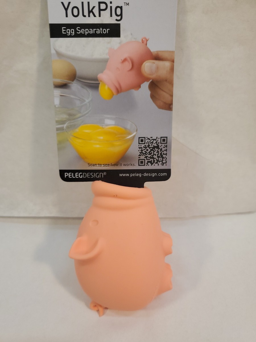 Peleg Design Silicone Egg Separator, Separate Egg Yolk from Egg