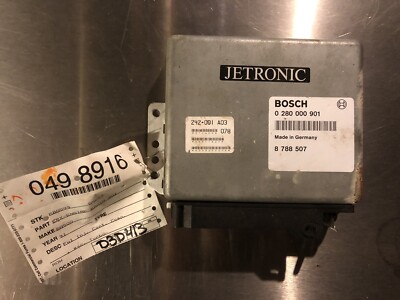 Saab 1991 900S 16 Valve Jetronic Brain Box computer Bosch Part# 0280000901