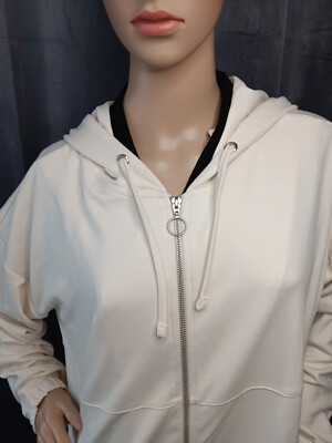 GALA loves LYLA Jacke, 1/1-Länge Kapuze Reißverschluss Rundumdehnbund Gr.44