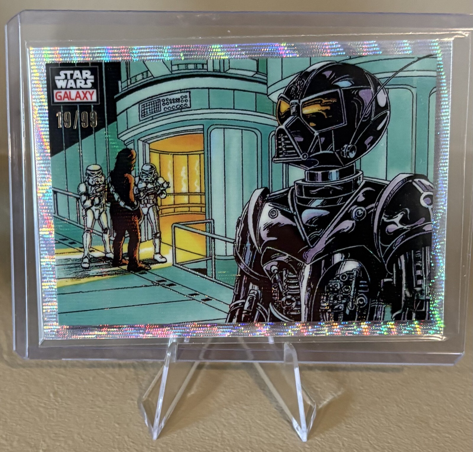 2023 Topps Star Wars Chrome Galaxy Wave 19/99- #27 A Plan in Action