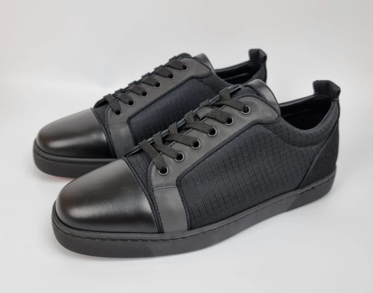 Christian Louboutin Black Louis Junior Sneakers