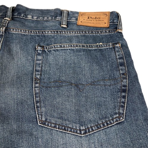 Polo Ralph Lauren Men’s Denim Shorts Sullivan Slim Fray Bottom Size 42 - Bild 8 von 9