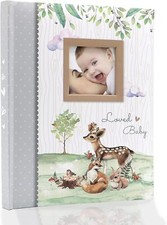 First 5 Years Baby Memory Book 76 Colourful Illustrated Keepsake Journal Page...