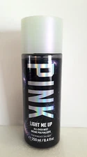 Victoria's Secret Pink Light Me Up All Over Body Mist 8.4oz Rare 2% Evaporation
