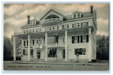 c1940's Daniel Webster Inn Franklin New Hampshire NH Unposted Vintage Postcard