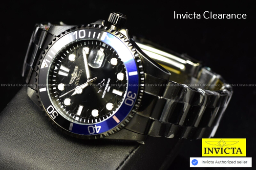Reloj Invicta Hombres Pro Diver 43mm ESFERA NEGRA EXCLUSIVA LATAM Combate Tono Negro SS - Imagen 3 de 19