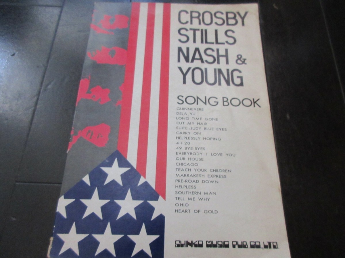 バンドスコア Crosby, Stills, Nash & Young CSNY クロスビー， スティルス， ナッシュ＆ヤング C，S，N & Y スーパー
